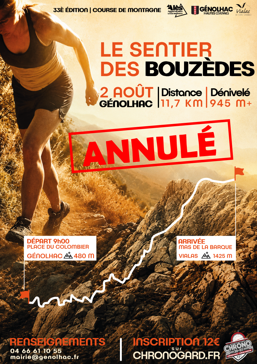 Affiche LE SENTIER DES BOUZÈDES