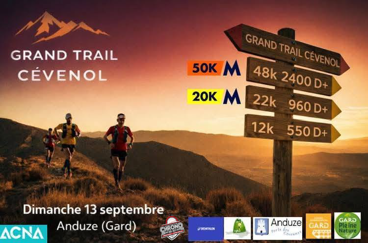 Affiche GRAND TRAIL CÉVENOL