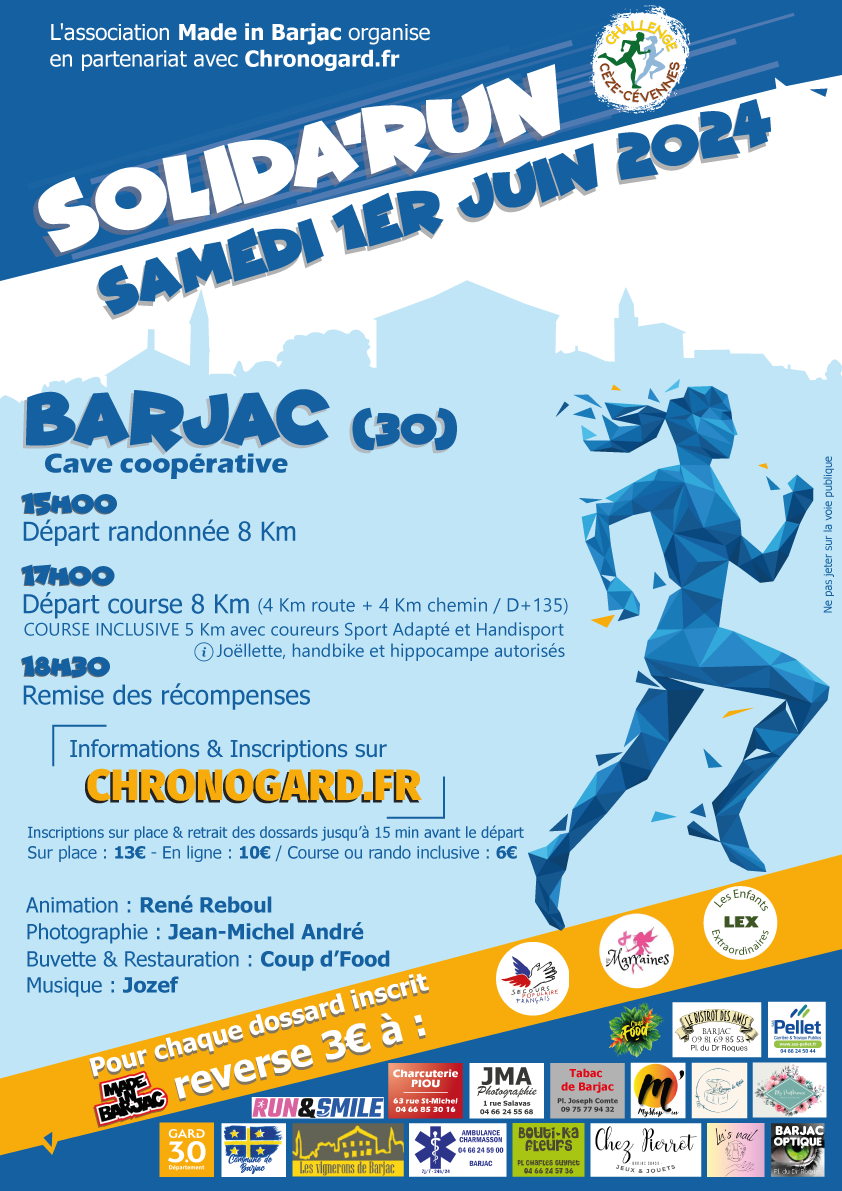 Affiche SOLIDA'RUN