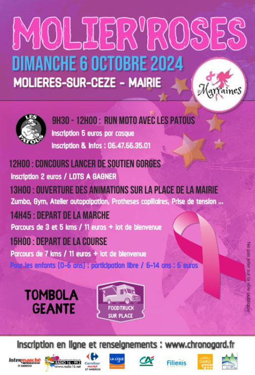 Affiche MOLIÈR'ROSE 2024