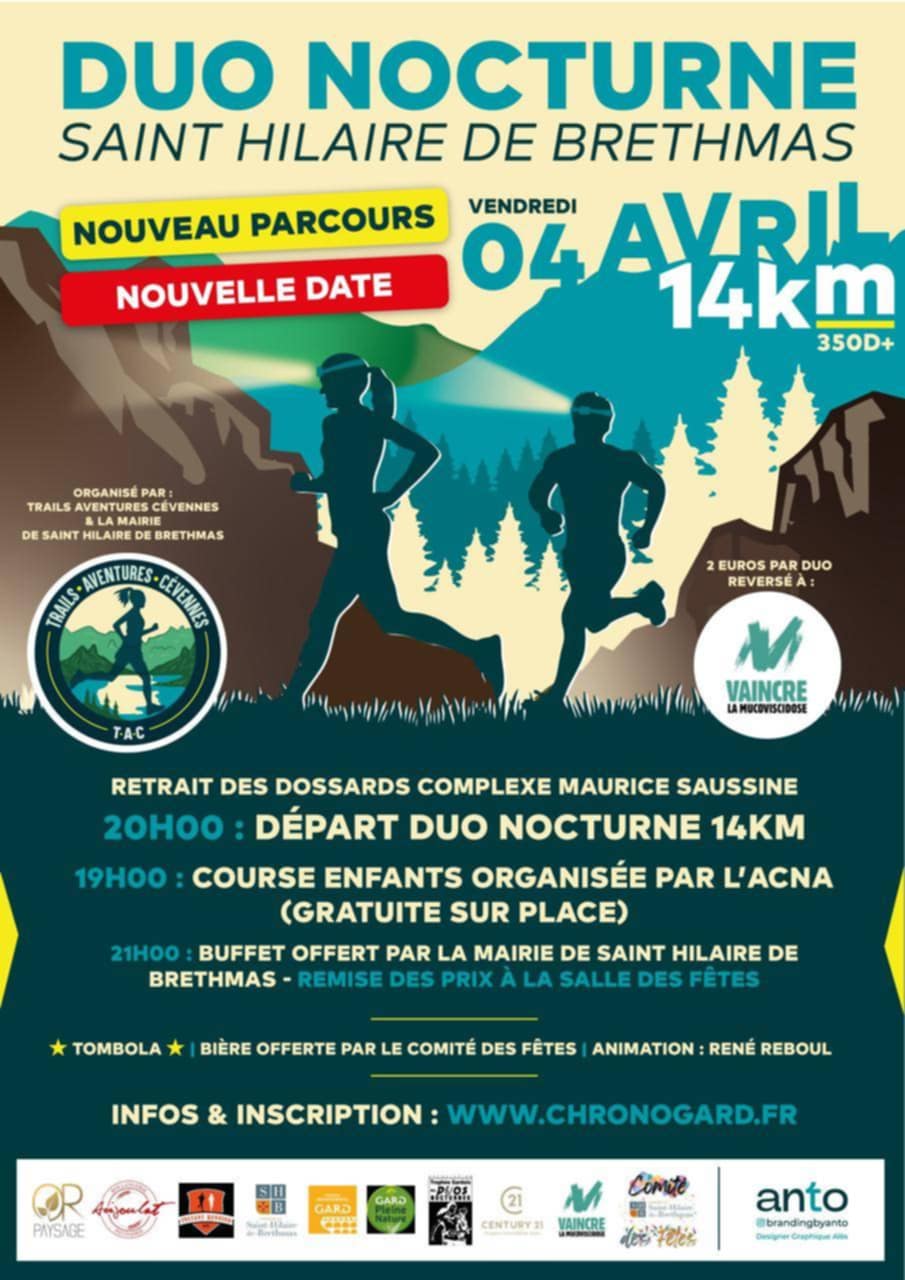 Affiche DUO NOCTURNE SAINT HILAIRE