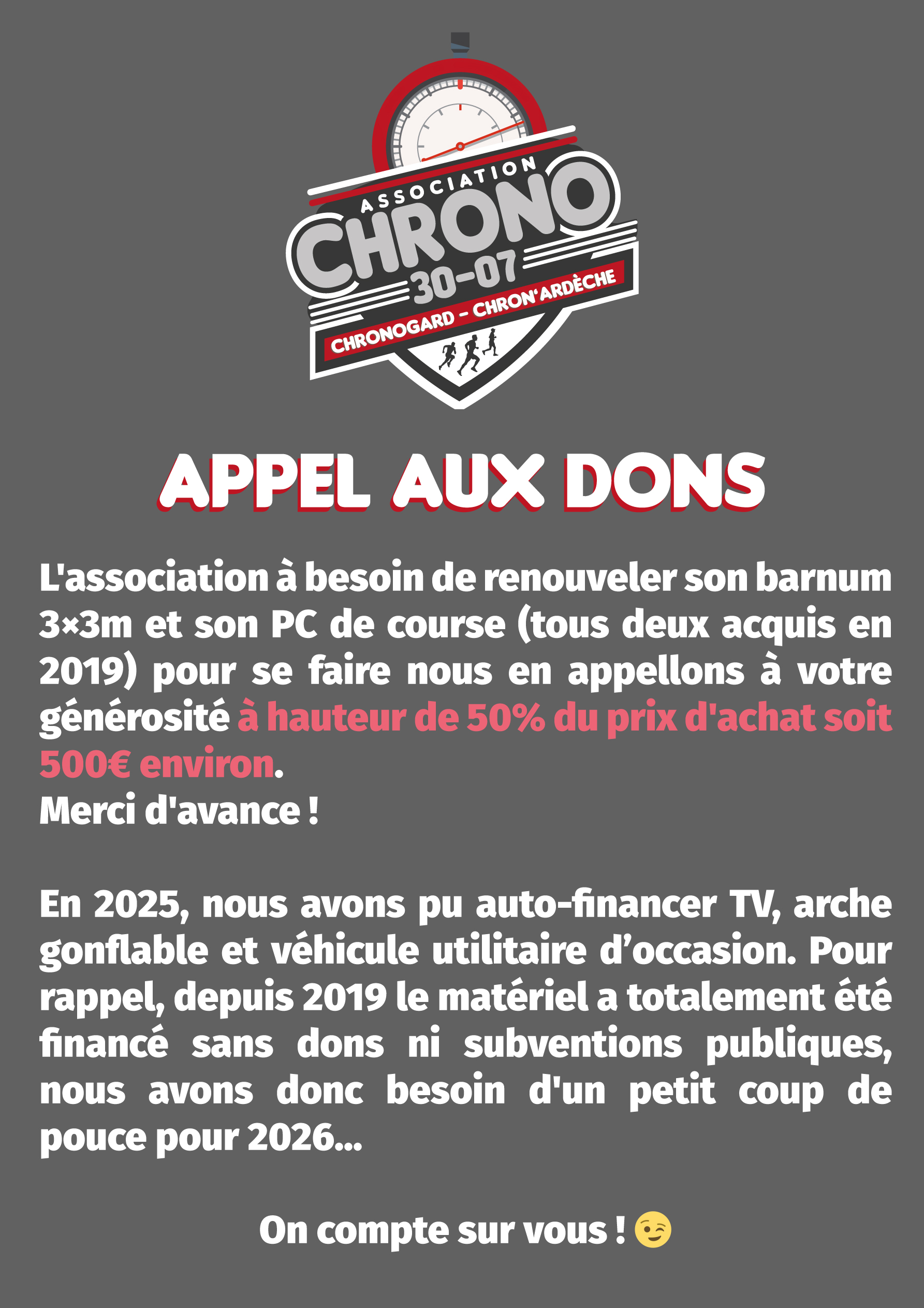 Affiche UN PETIT COUP DE POUCE POUR 2026